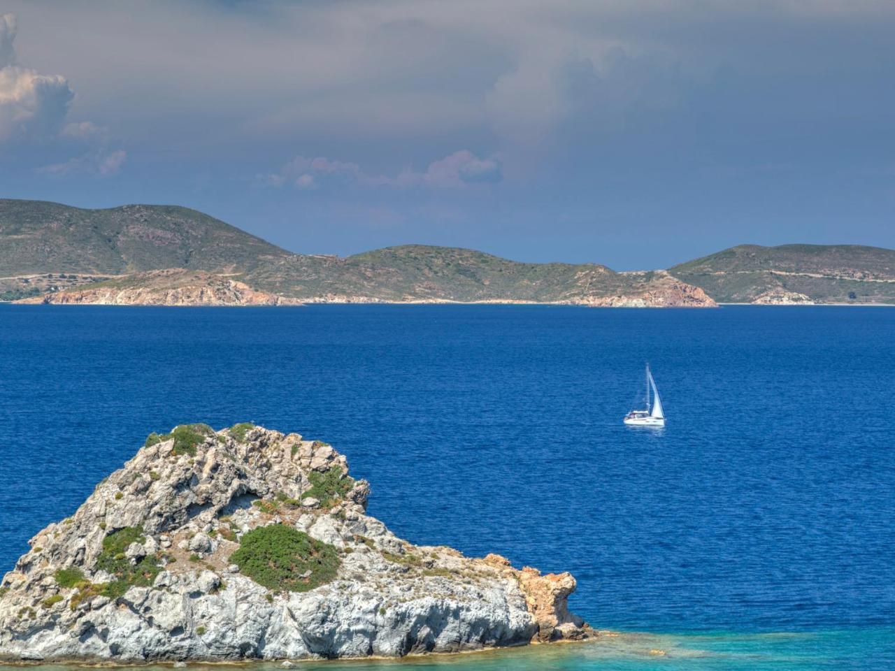 Eirini Luxury Hotel Villas Grikos Bay  Exterior foto